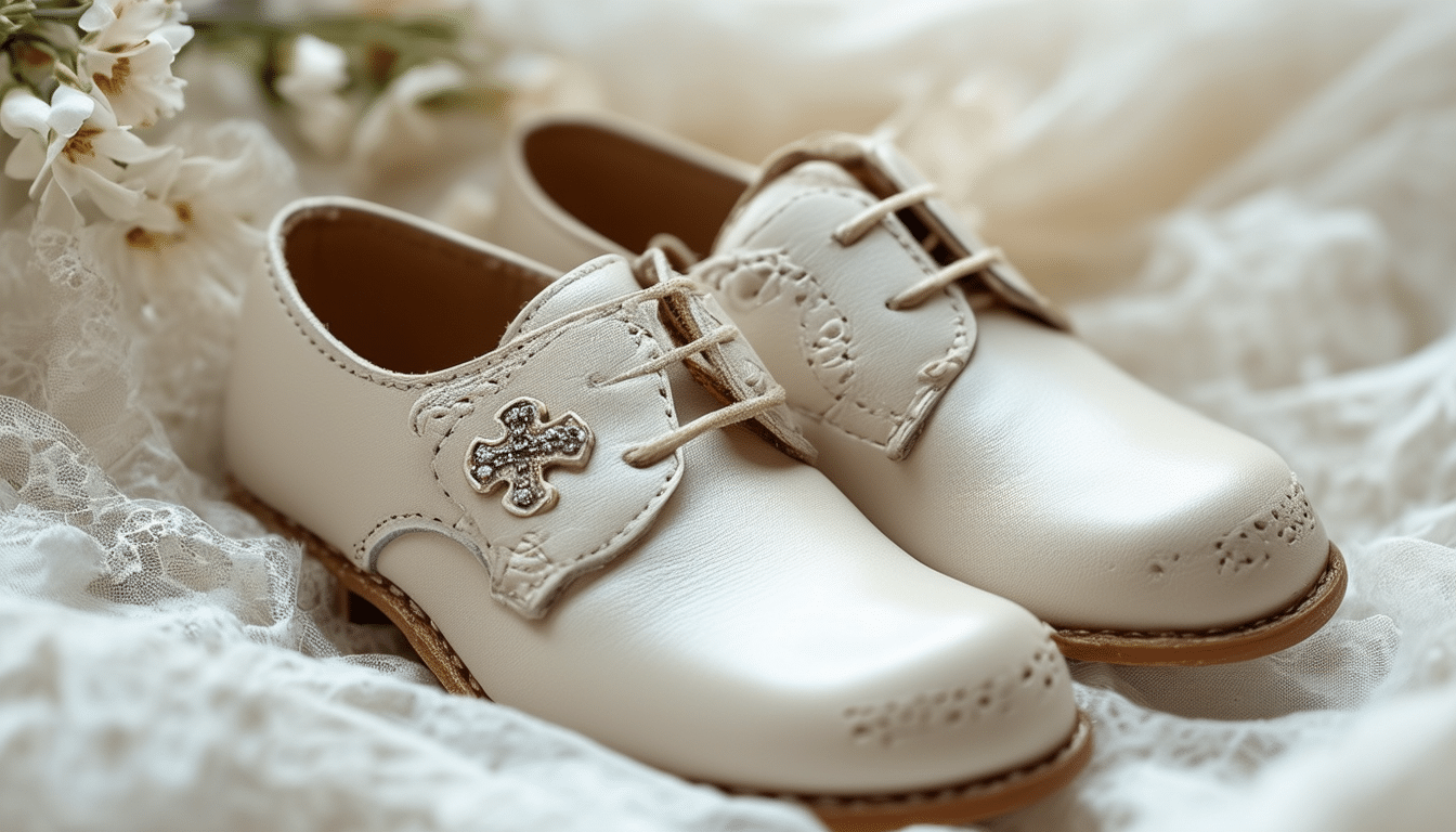 Chaussures De Baptême Pour Bébé Fille - Dentelle, Ruban, Cuir PU, Semelles Flexibles (blanc Ou Rose)