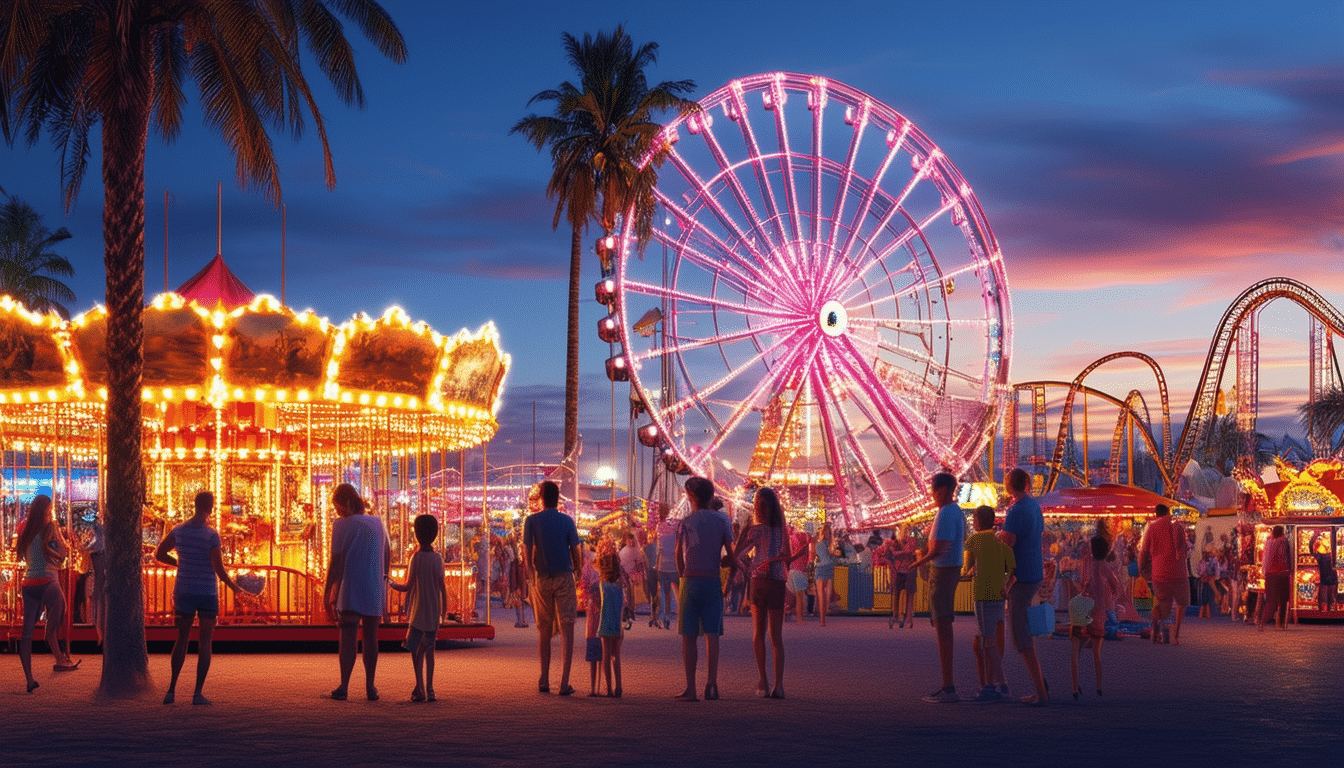 Luna Park au Grau-du-Roi : Des Frissons Nocturnes Inoubliables